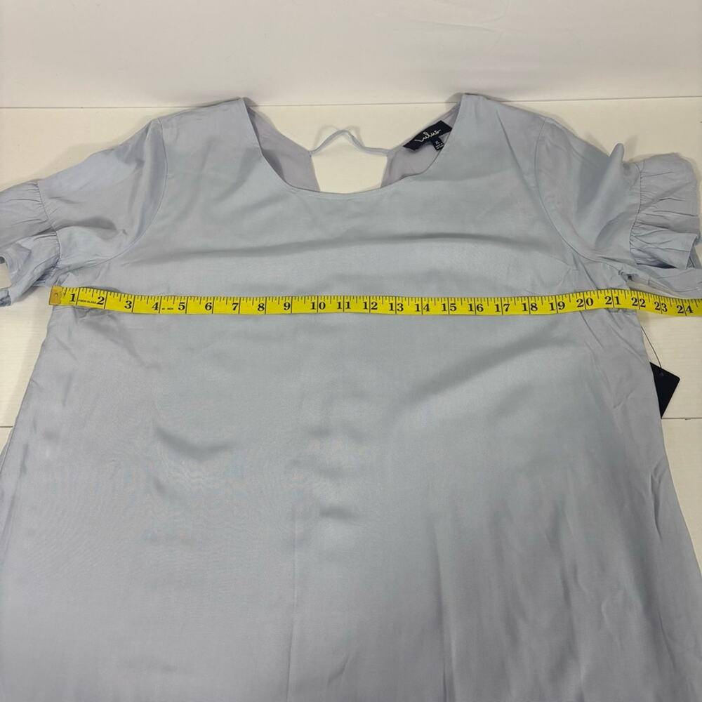 NWT Lulu's Light Blue Mini Dress with Flutter Sleeves Size XL F0105 - Picture 3 of 7